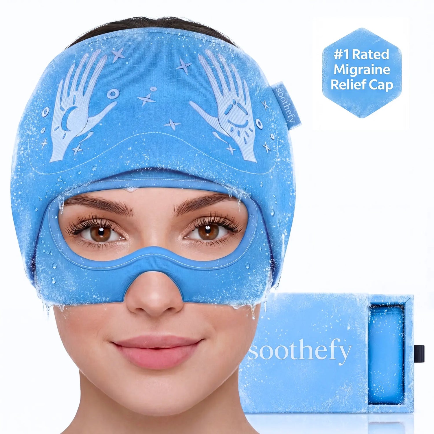 Calmia™ — Le bonnet qui vous libère de vos migraines sans arrêter votre vie